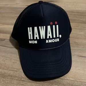 Clare V. Limited edition Hawaii hat supporting Maui. Excellent condition!